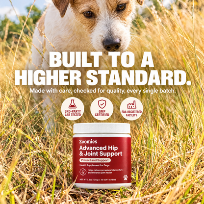 Built to a higher standard: 3rd-party lab tested, GMP certified, FDA-registered facility